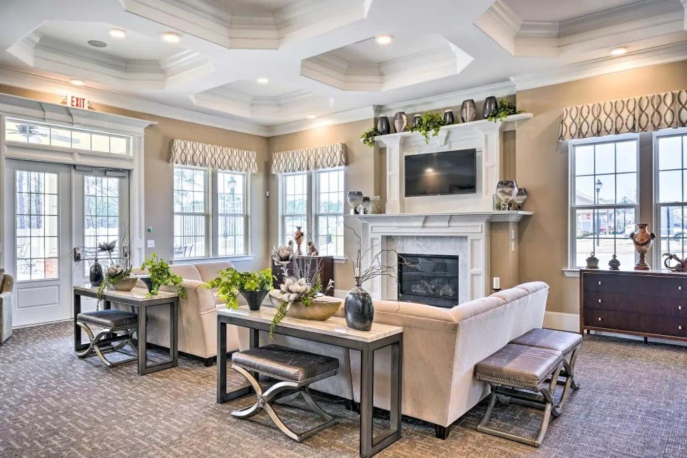 The Villas Buckingham 10 Mins To Rdu Airport Duke Downtown Durham Eksteriør billede