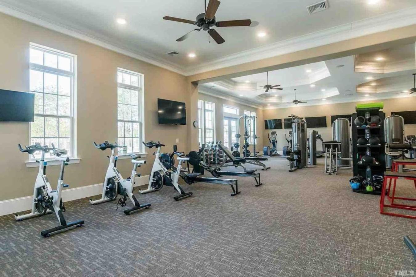 The Villas Buckingham 10 Mins To Rdu Airport Duke Downtown Durham Eksteriør billede